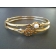 Bracciale rigido perla